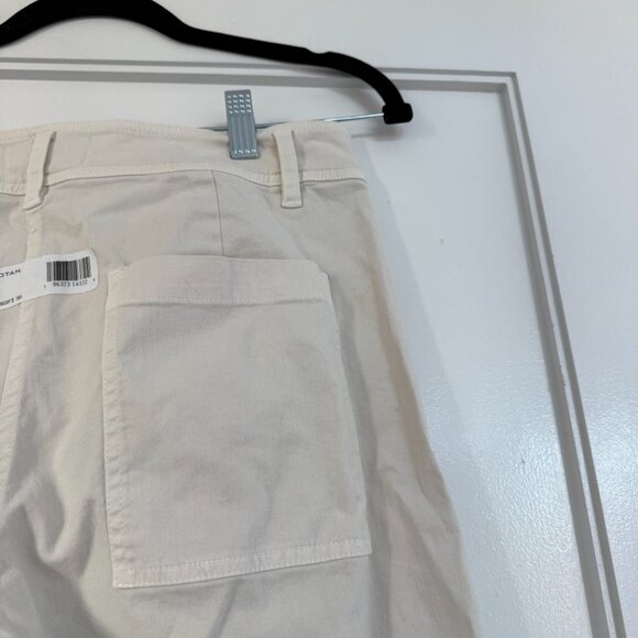 NWOT Nili Lotan Megan Pants White Twill Ankle Length High Rise Wide Leg Sz 6 - Picture 8 of 8